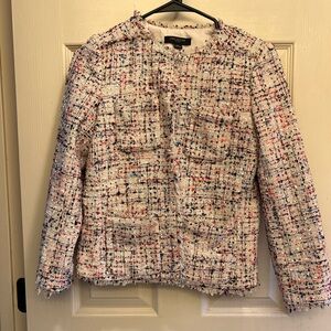 Ann Taylor colorful jacket with clasp